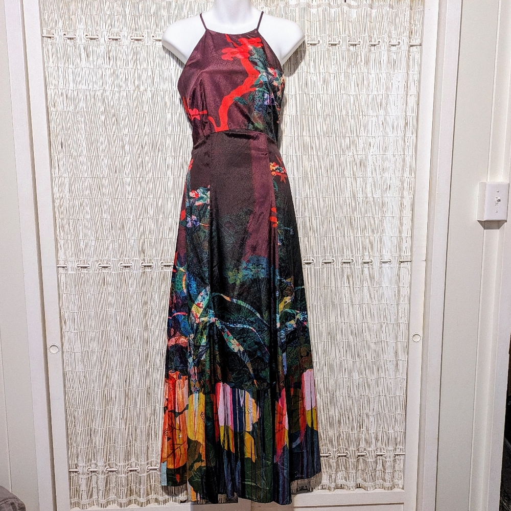 Moulinette Soeurs Halter Maxi Dress Sz 6
